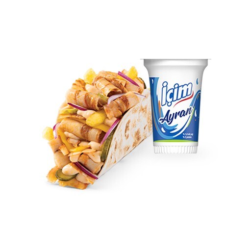 Ekonomik Tako Menü (Tavuk Döner)