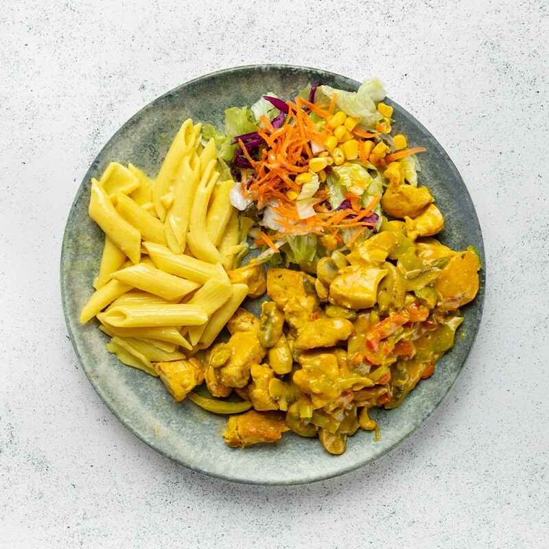Köri Soslu Tavuk (794,78 KCal)