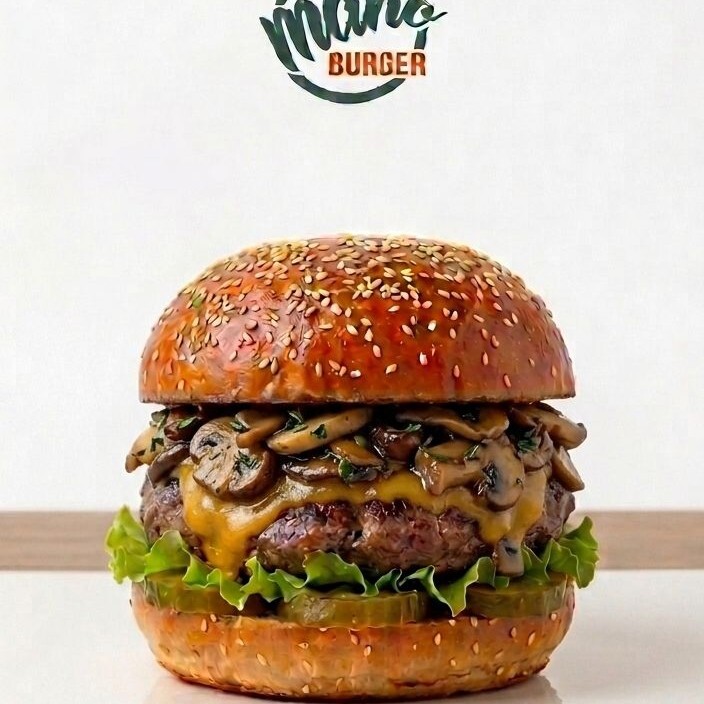 Mano Mushroom Burger