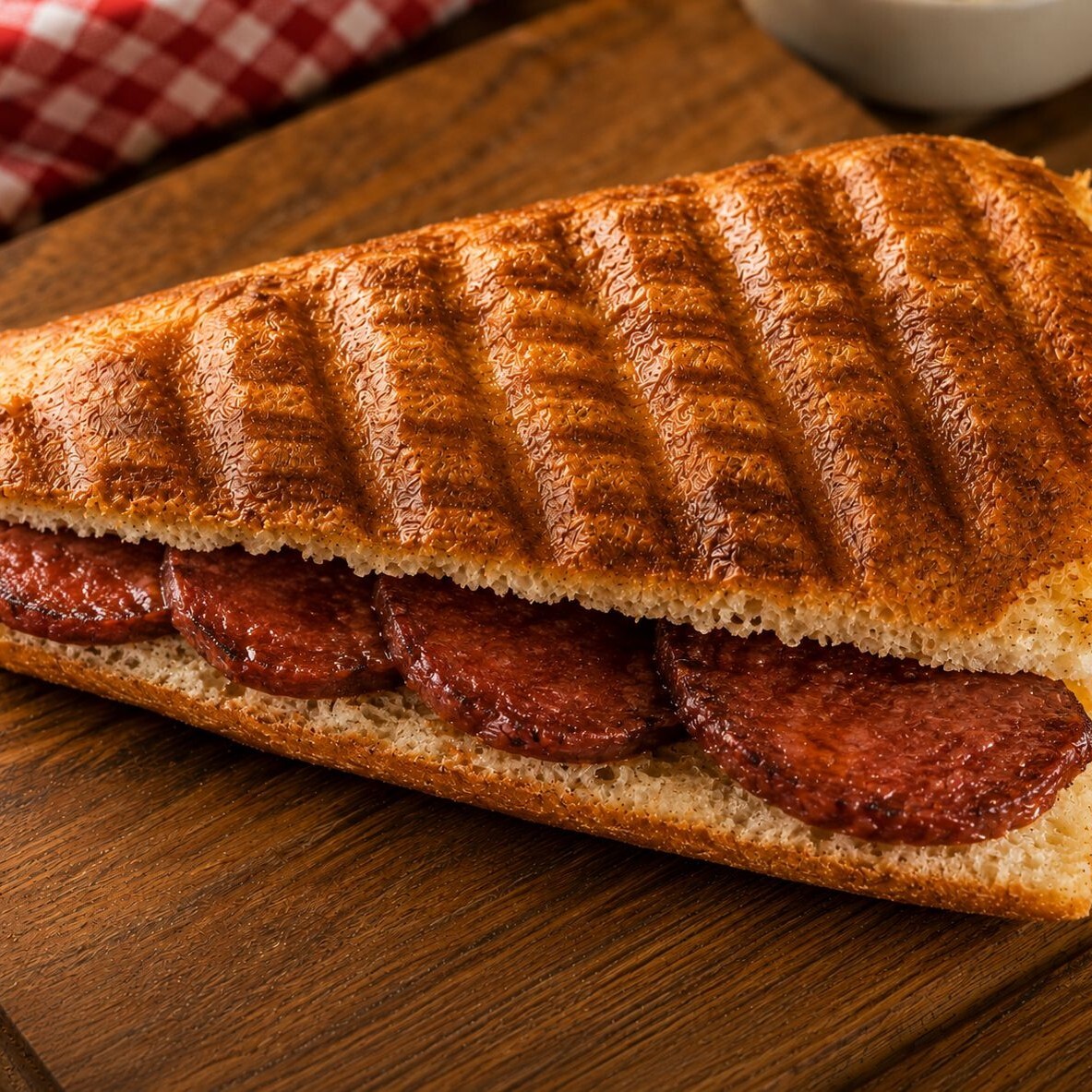 Yarım Sucuklu Tost