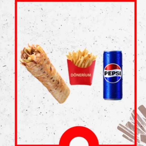 Combo Tavuk Döner Menü