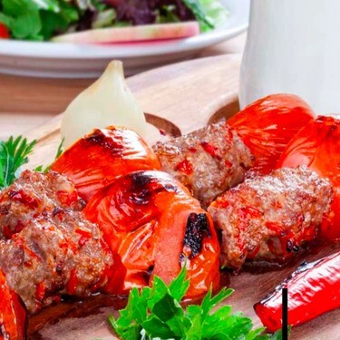 Domatesli Kıyma Kebap
