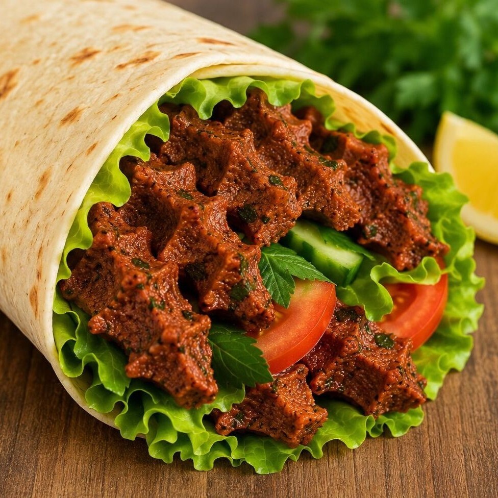 Mega Çiğ Köfte Dürüm