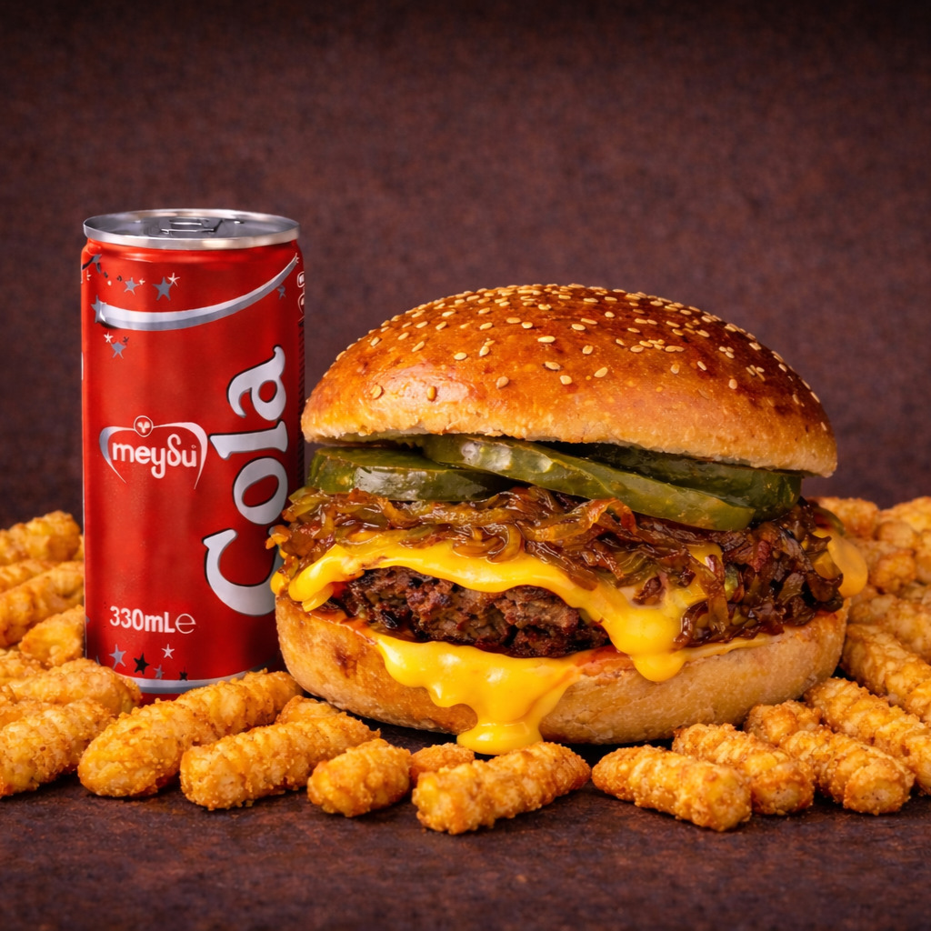 Cheeseburger Menü