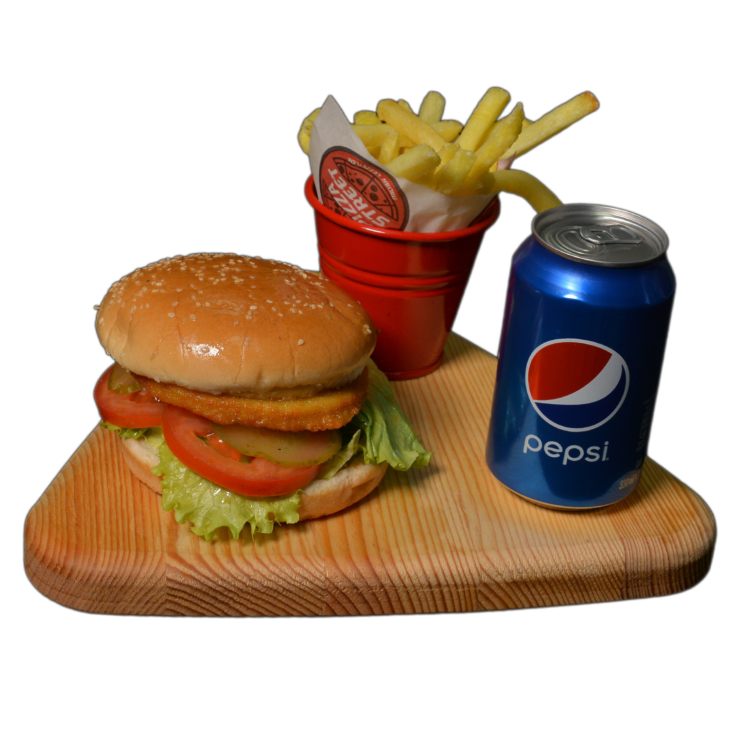 Chicken Burger Menü