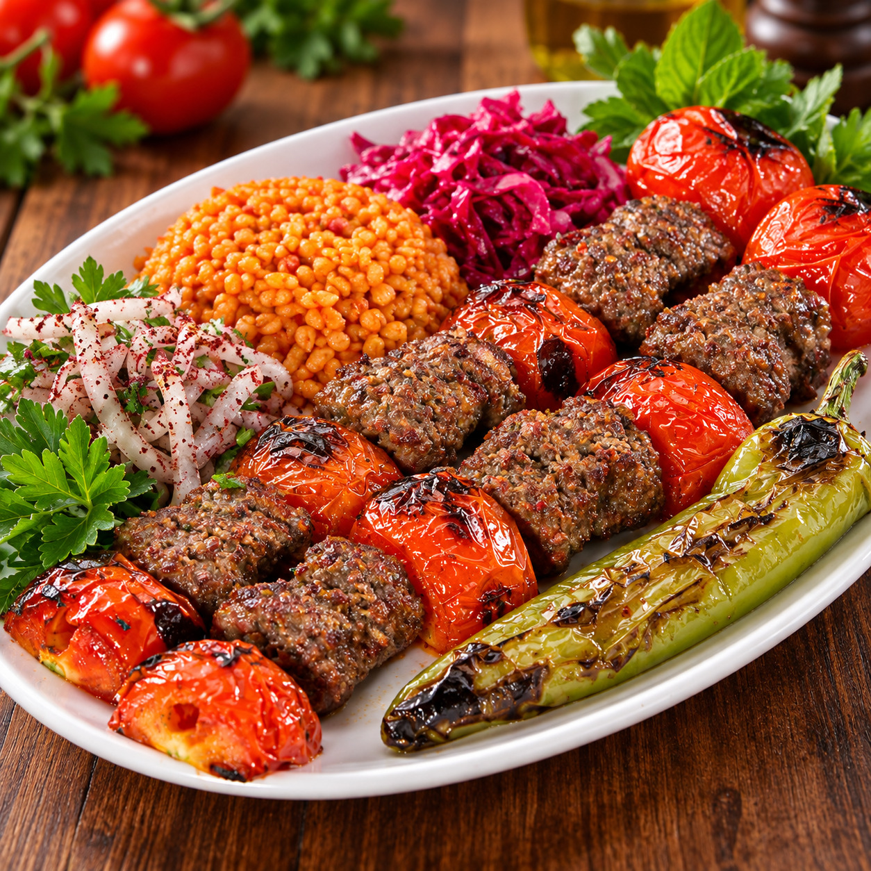 Domatesli Kebap Ziyafeti