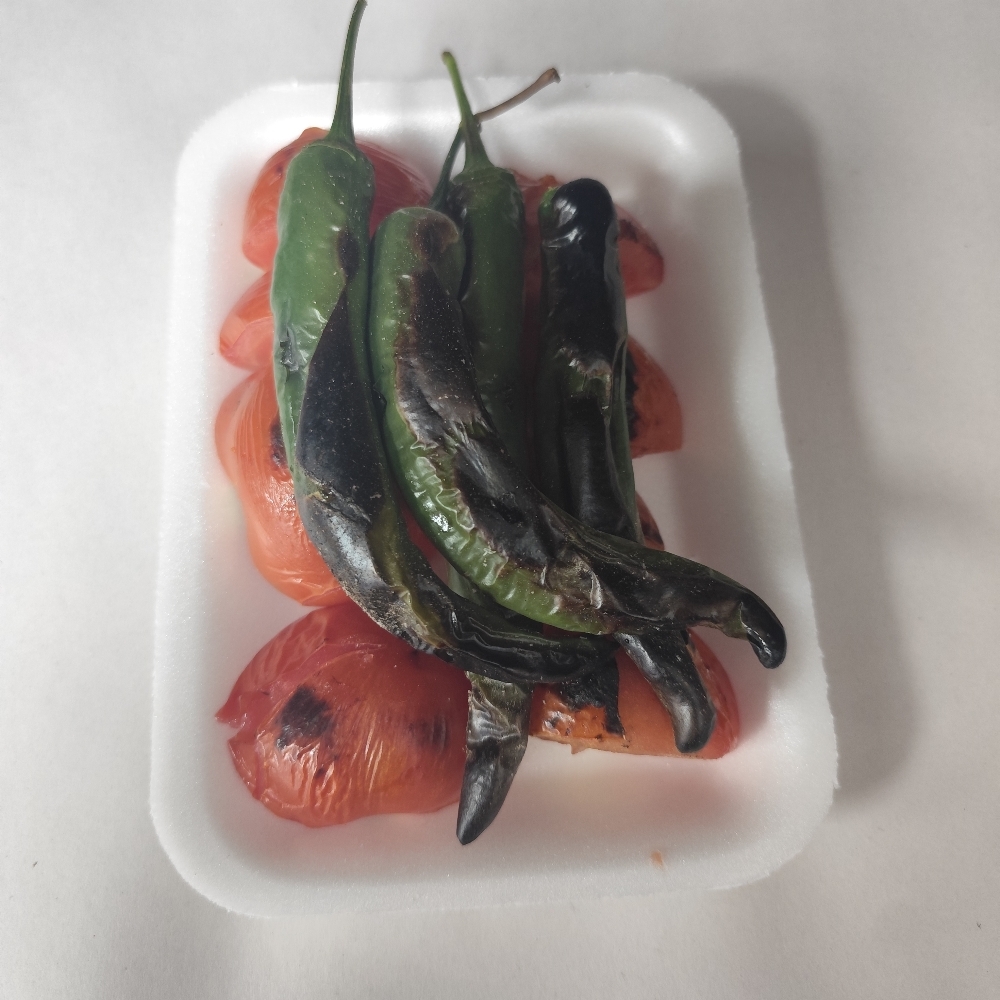 Közlenmiş Domates Ve Biber