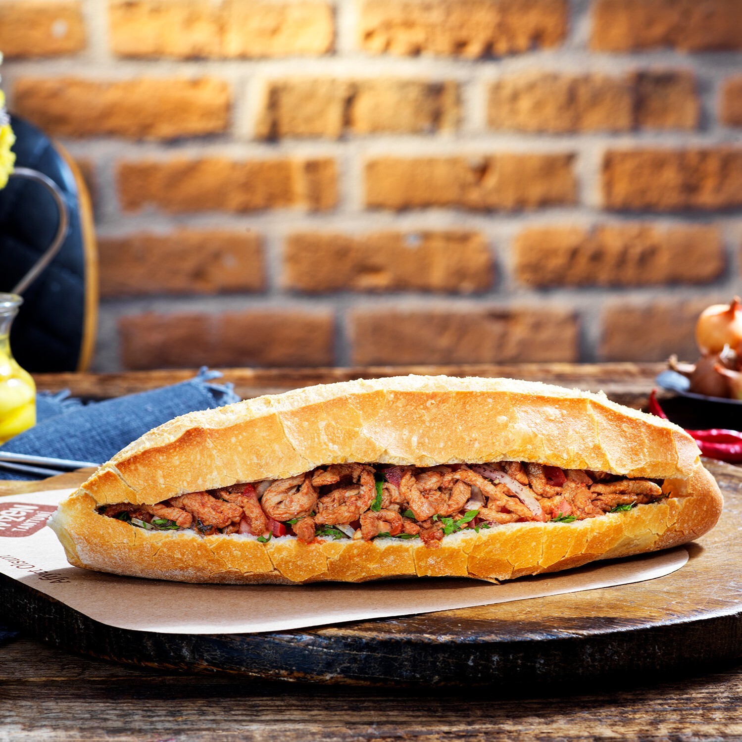 Jumbo XL Tavuk Tantuni Somun Ekmek Arası