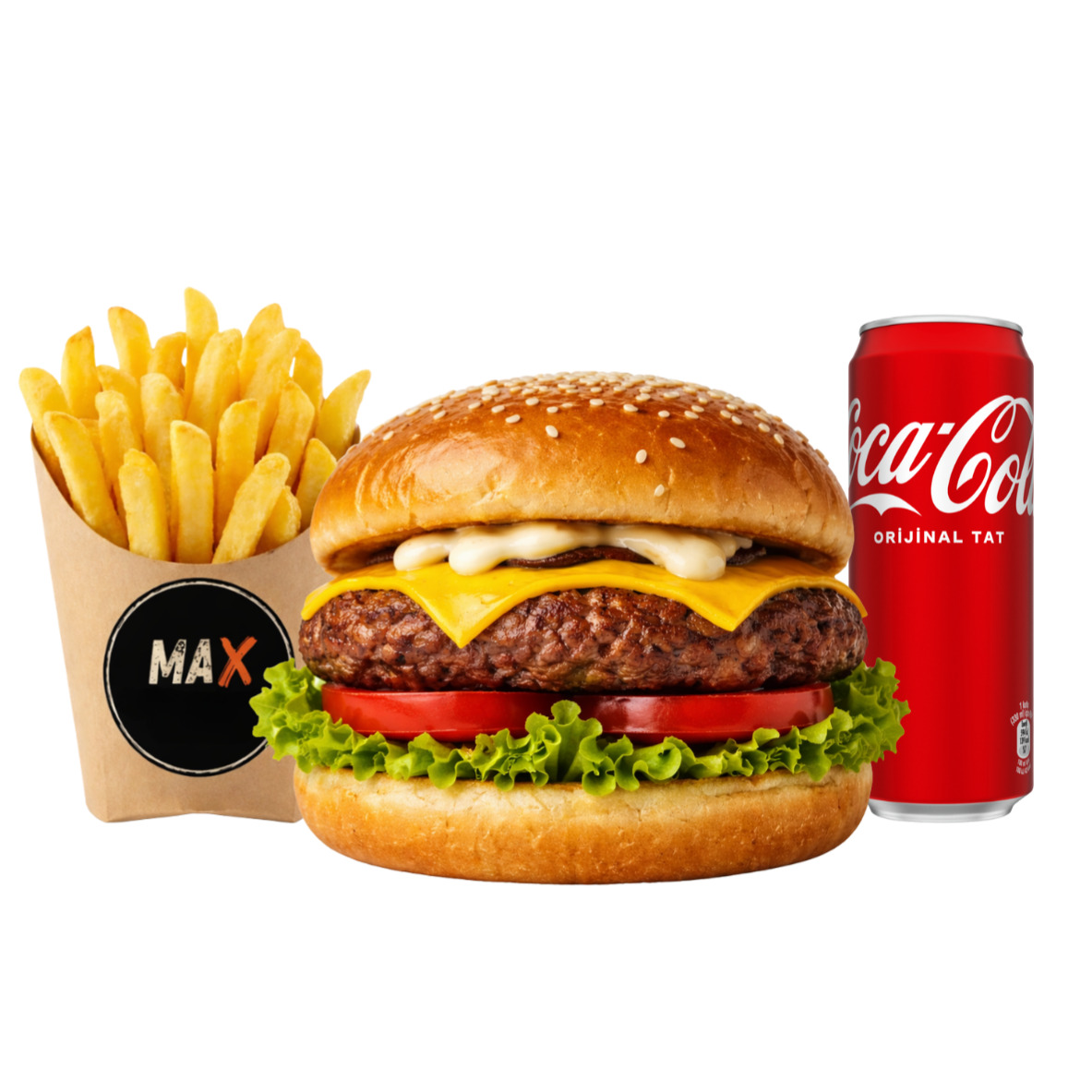 MaxBurger Menü