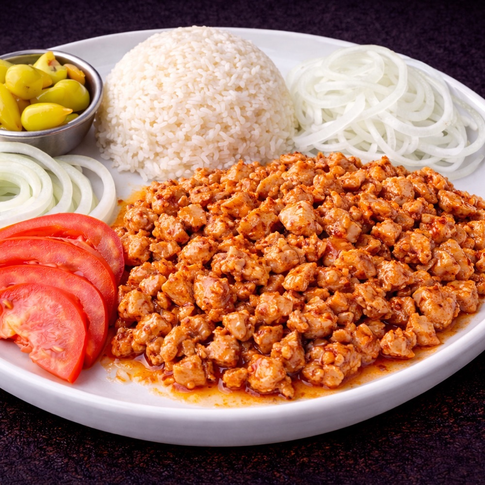 Porsiyon Tavuk Kavurma