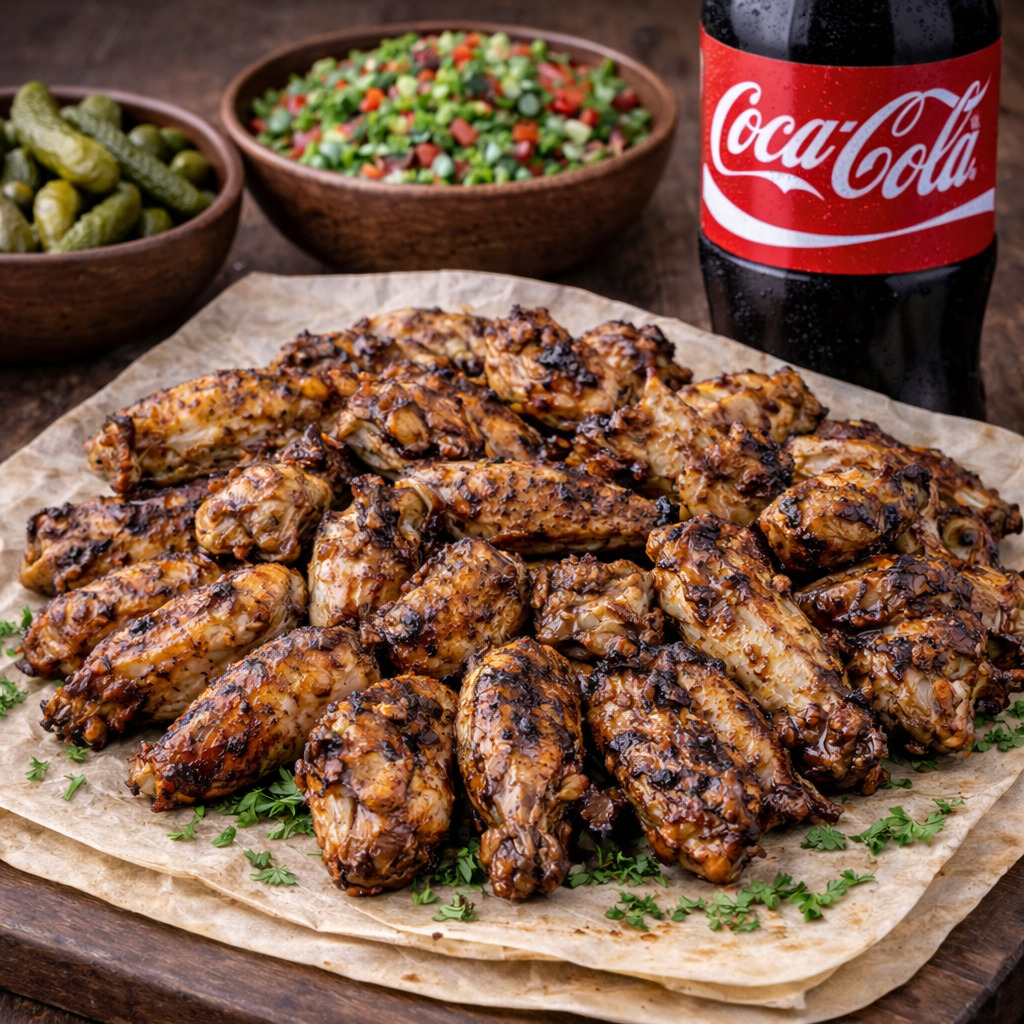 Izgara Tavuk Kanat (1 Kg) Menü