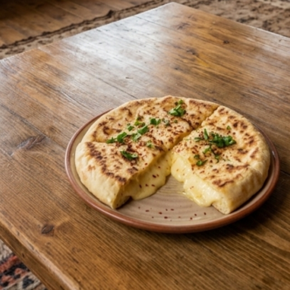 Bazlama Kaşarlı tost