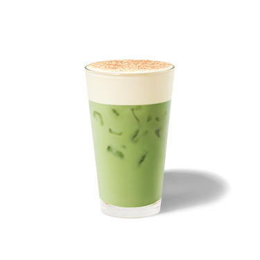 Tiramisu Cream Iced Matcha Latte