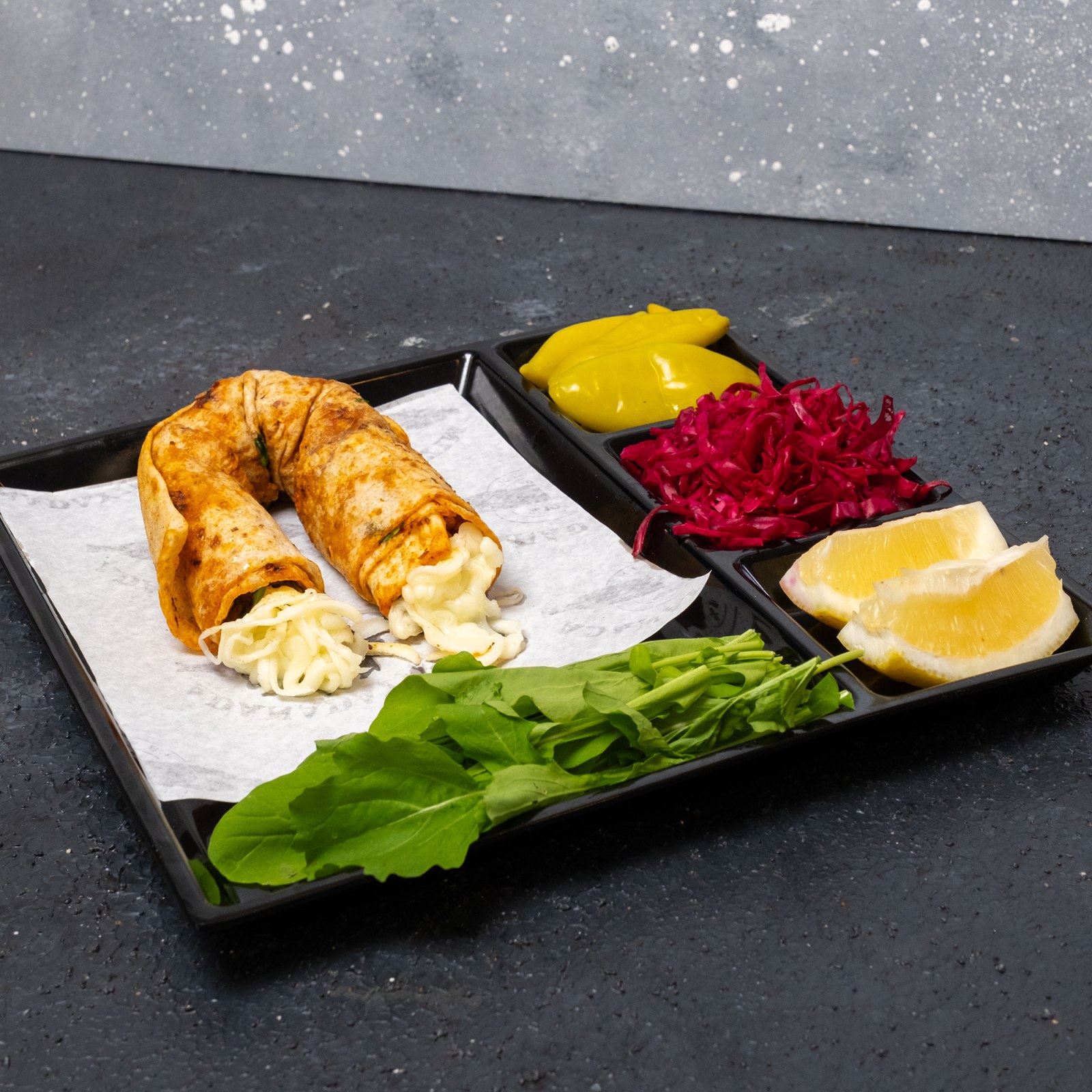 Kaşarlı Et Tantuni Dürüm (90 gr)