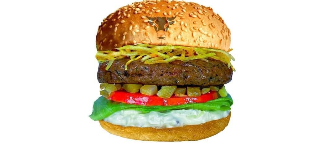 Angus Burger ve Patates kutu içecek