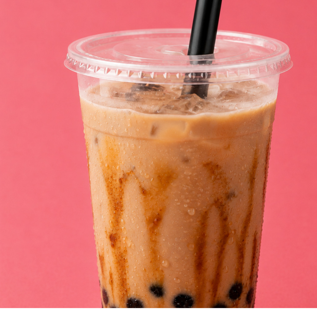 Çilekli Bubble Tea