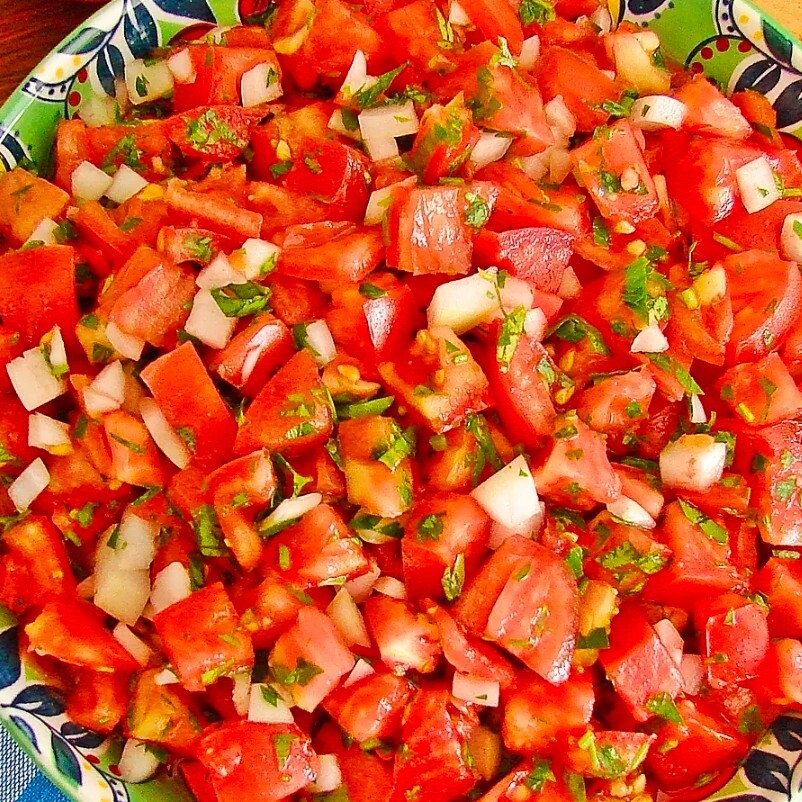 Domates Soğan Salatası