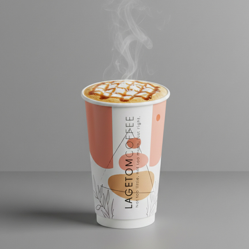 Iced Salted Caramel Latte