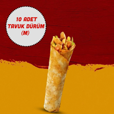Catering Tavuk Döner Dürüm Menü