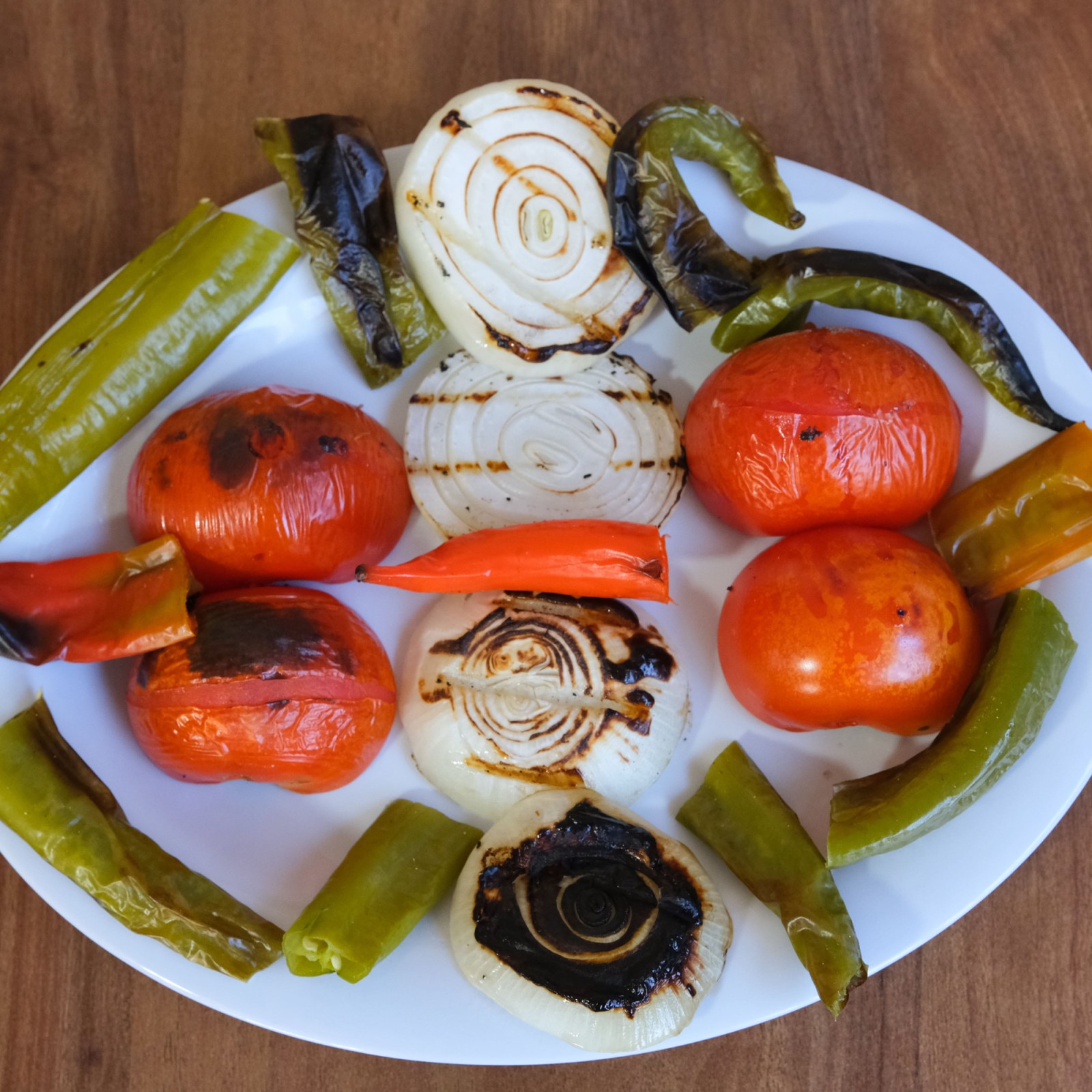 Közlenmiş Biber & Domates & Soğan