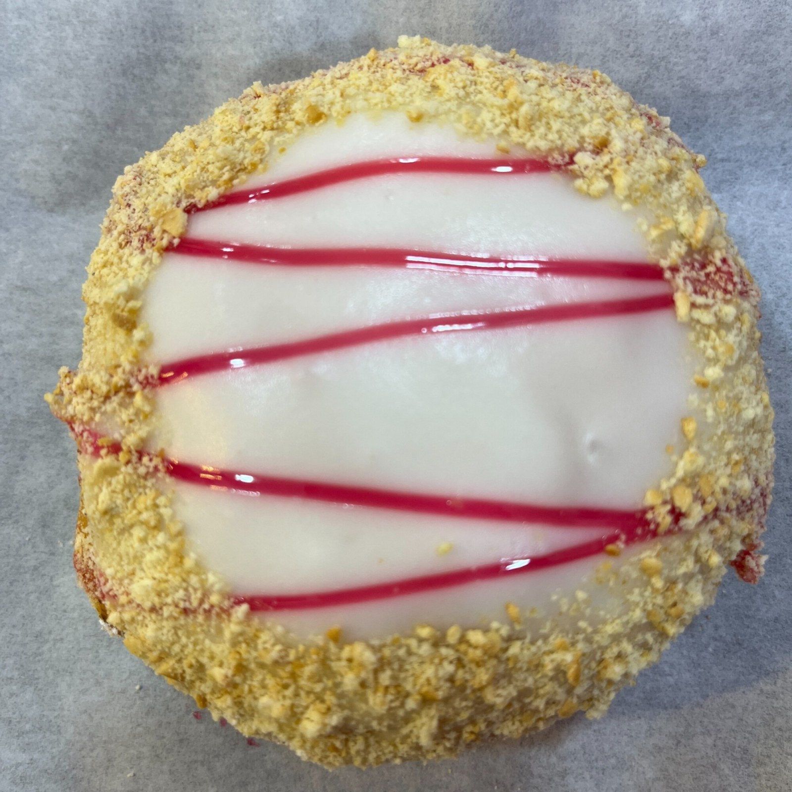 Raspberry Cheescake Berliner