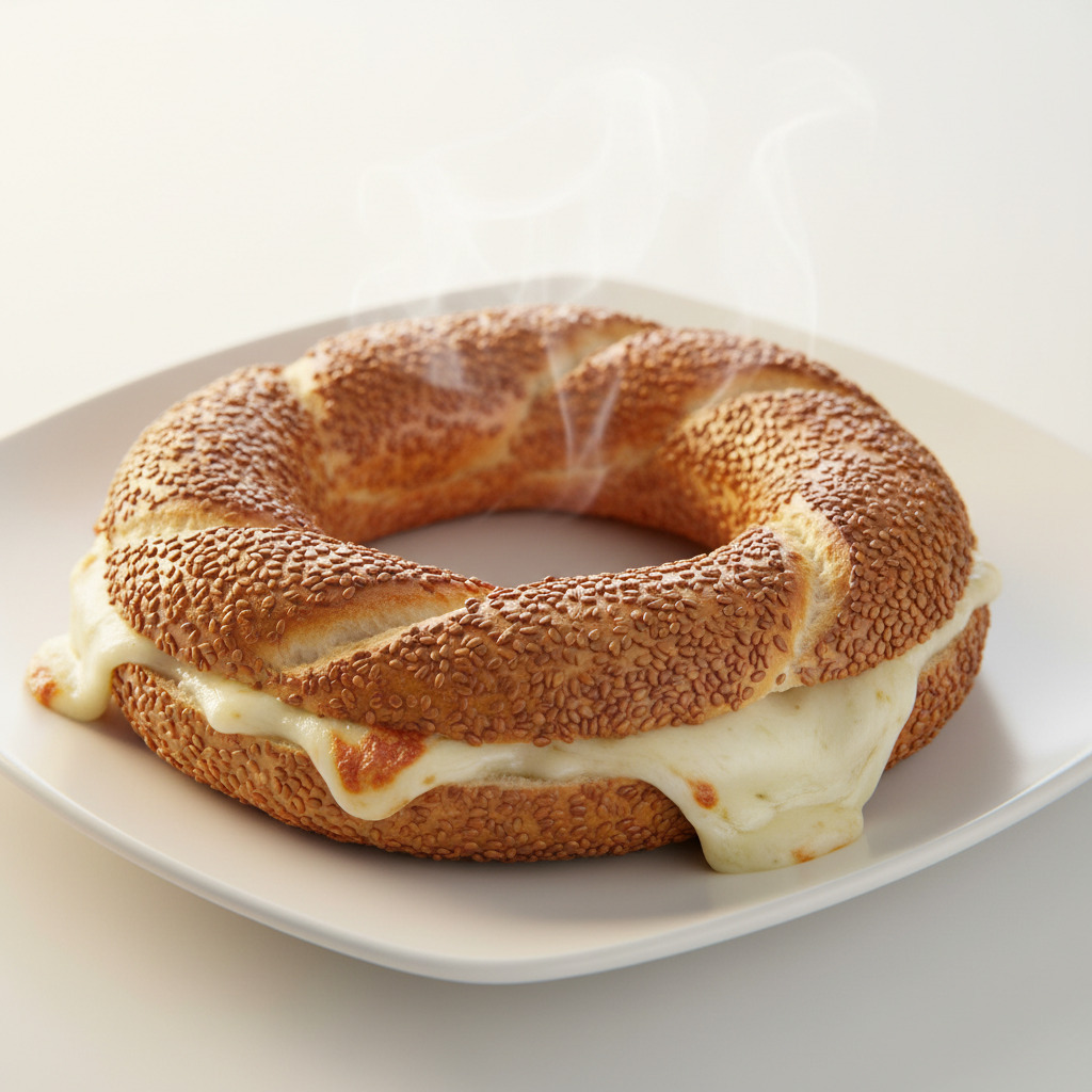 Kaşarlı Simit