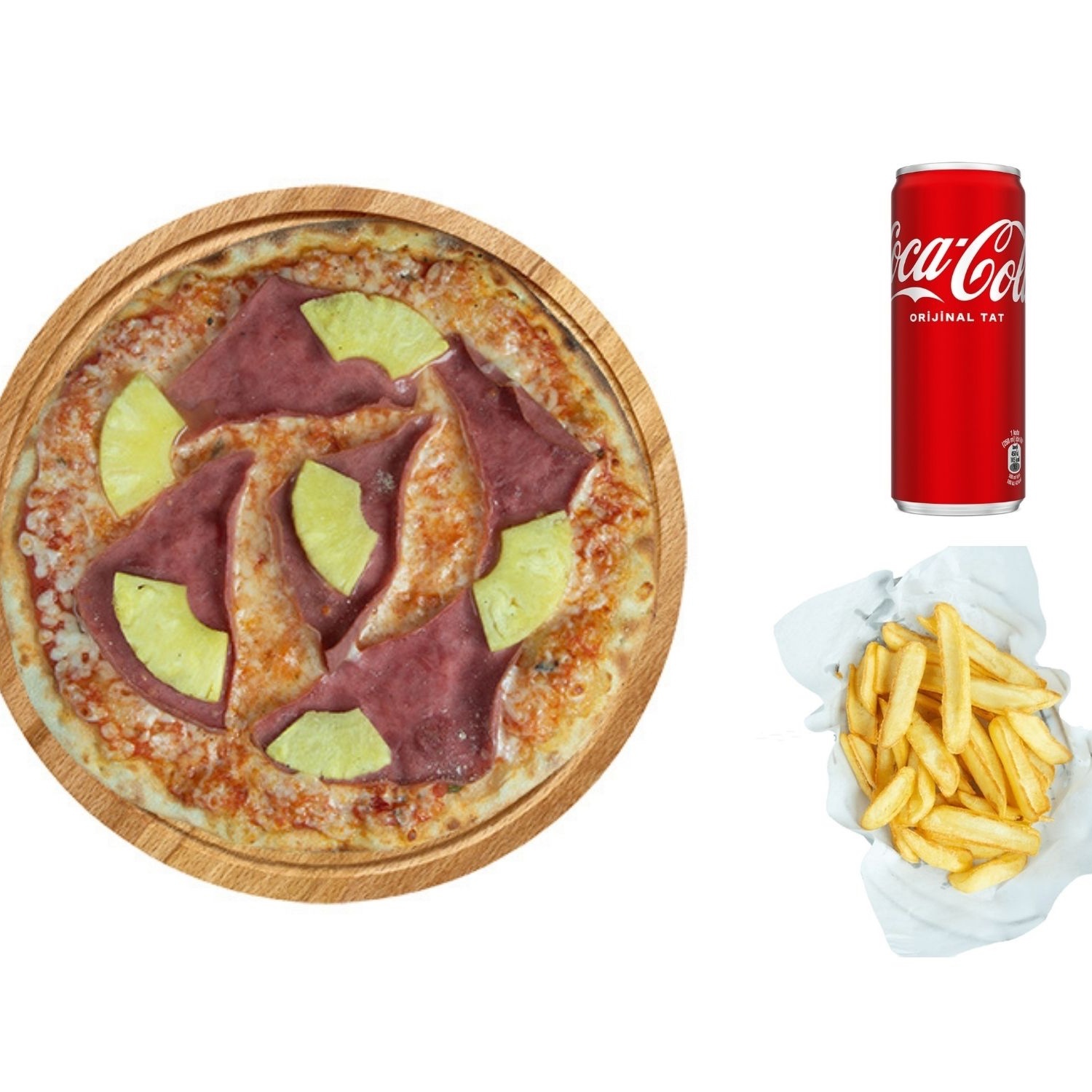 Ananas &Jambon Pizza (Büyük)