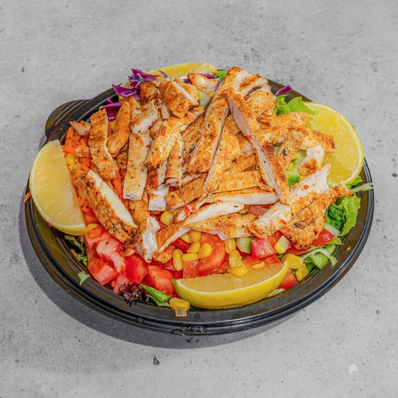 Barbekü Soslu Tavuk Salatası