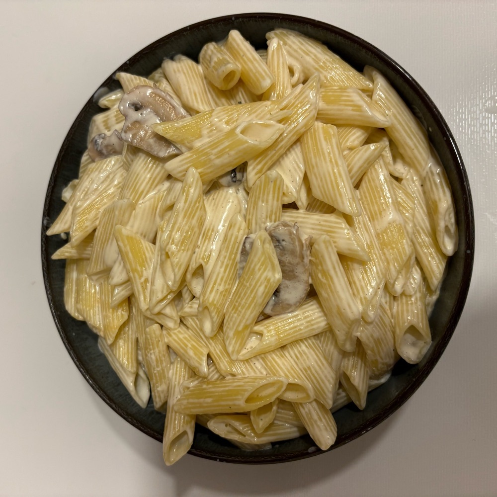 Krema Mantarlı Penne