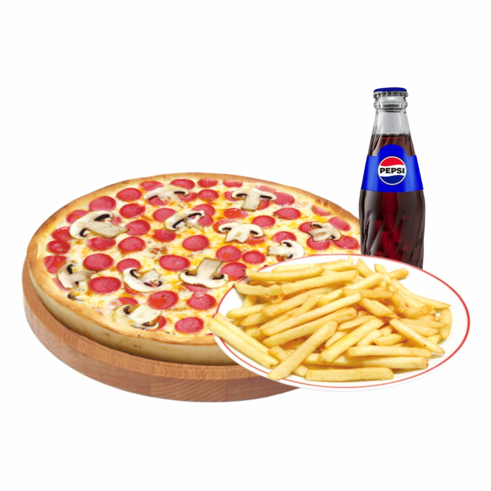 Medium Pizza Menü