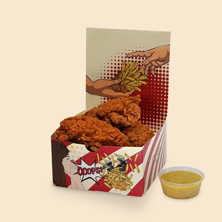 Crispy Chicken Tenders (3 Parça)
