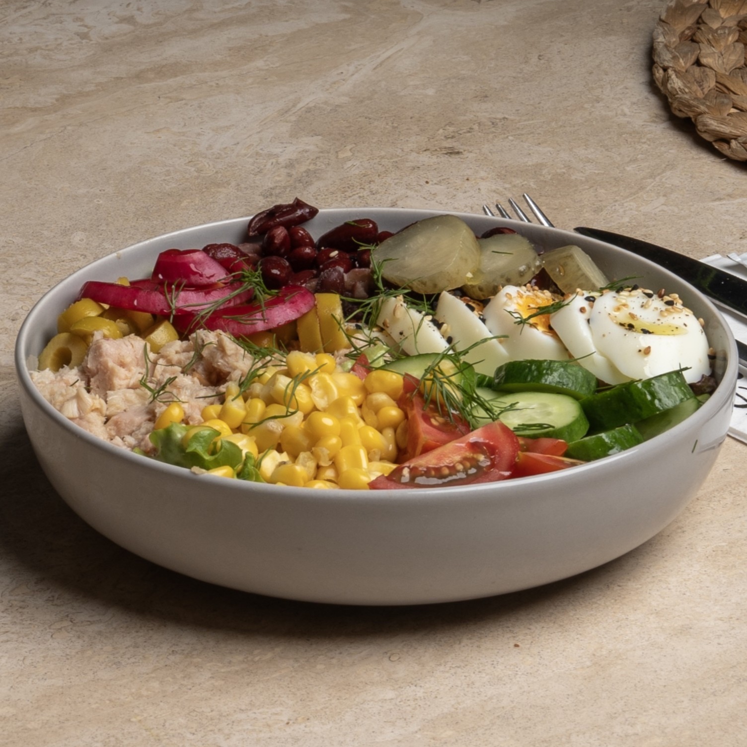 Ton Balıklı Bowl