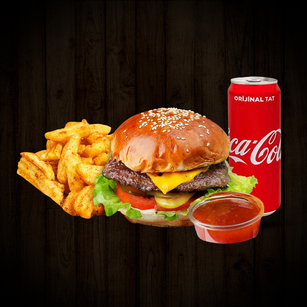 Et Burger Menü