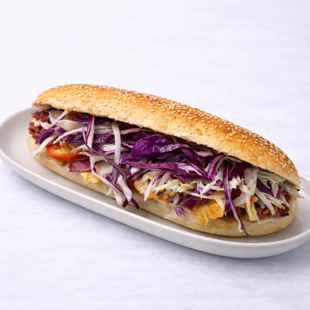 Barbekülü Çıtır Tavuk Sandviç