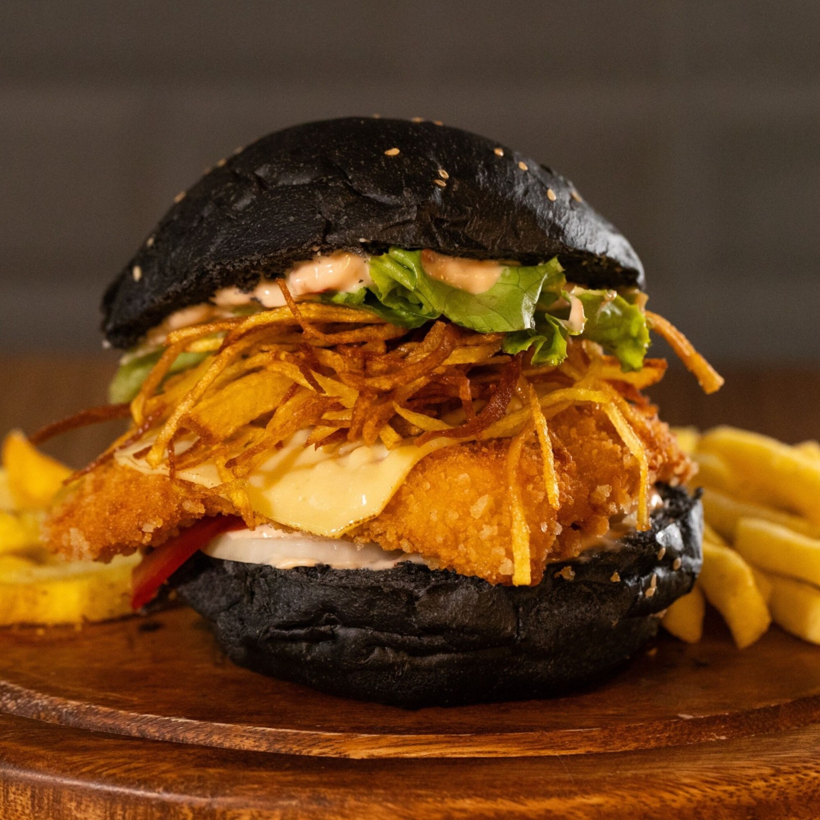 Philadelphia Crispy Chicken Deluxe Burger