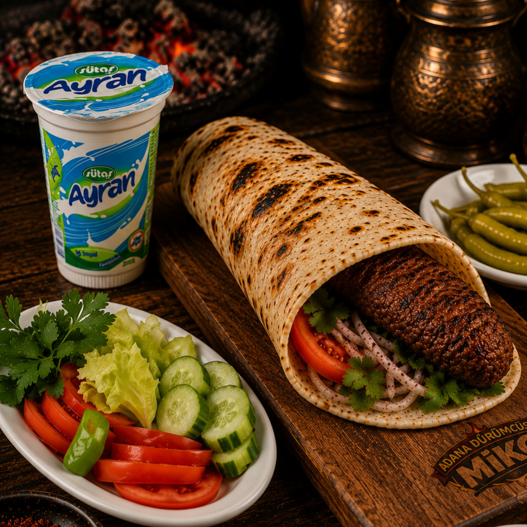 Adana Dürüm + Ayran