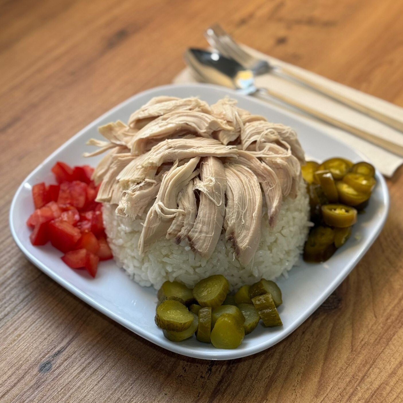 Nohutlu Tavuklu Pilav Buçuk