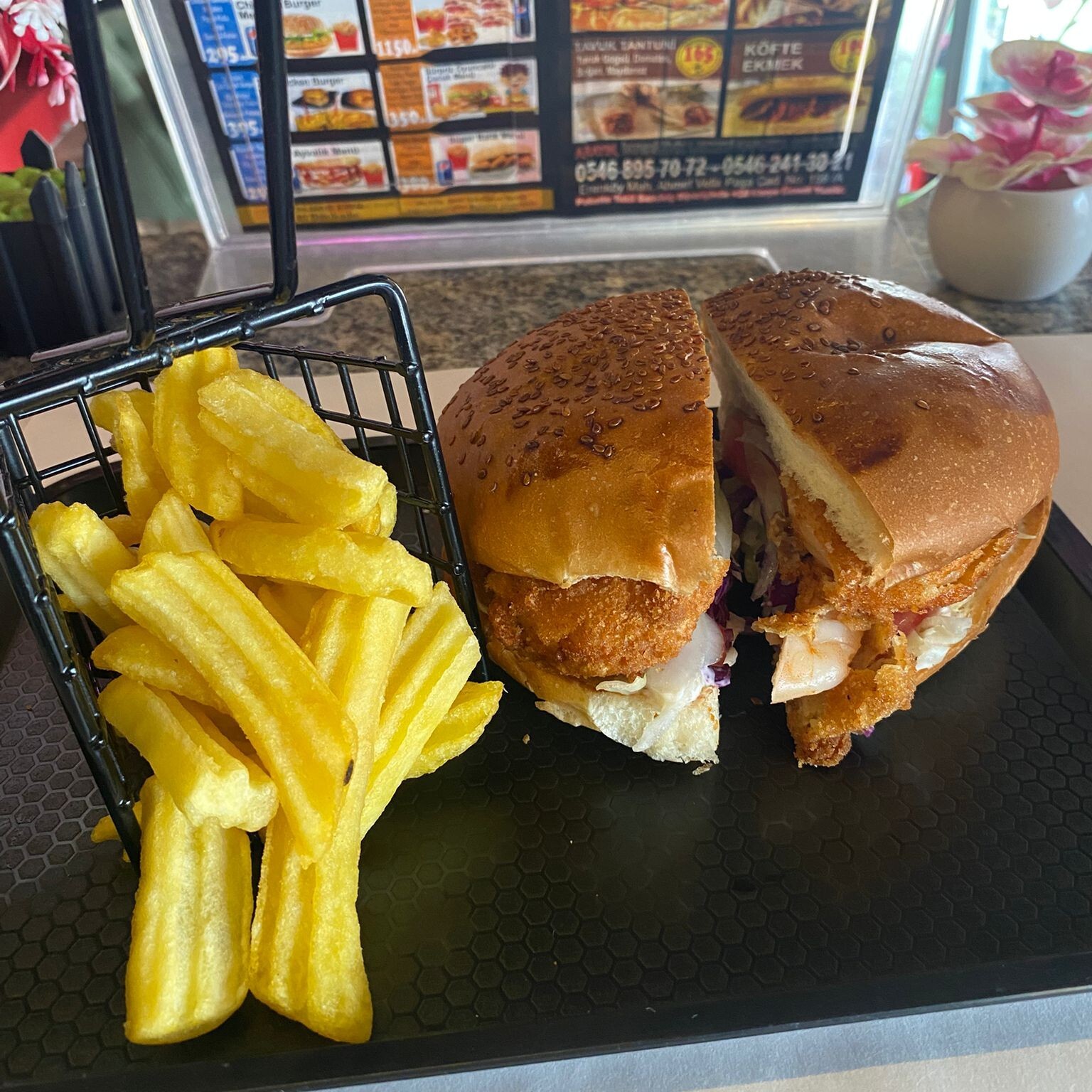 Sweet Chicken Burger