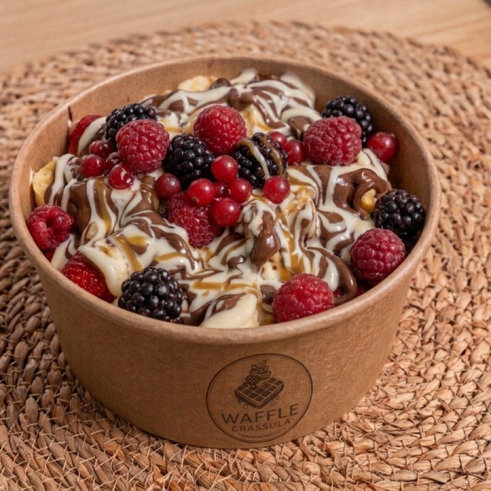 Orman Meyveli Karamelli Bowl