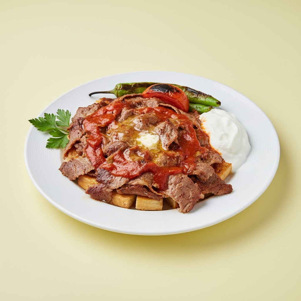 İskender Kebap (Kıymadan)
