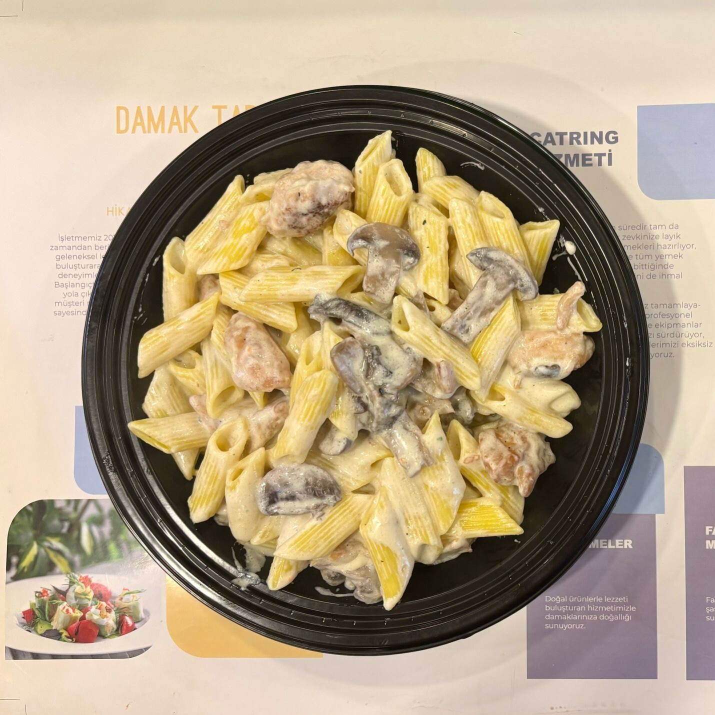 Tavuklu Penne Makarna