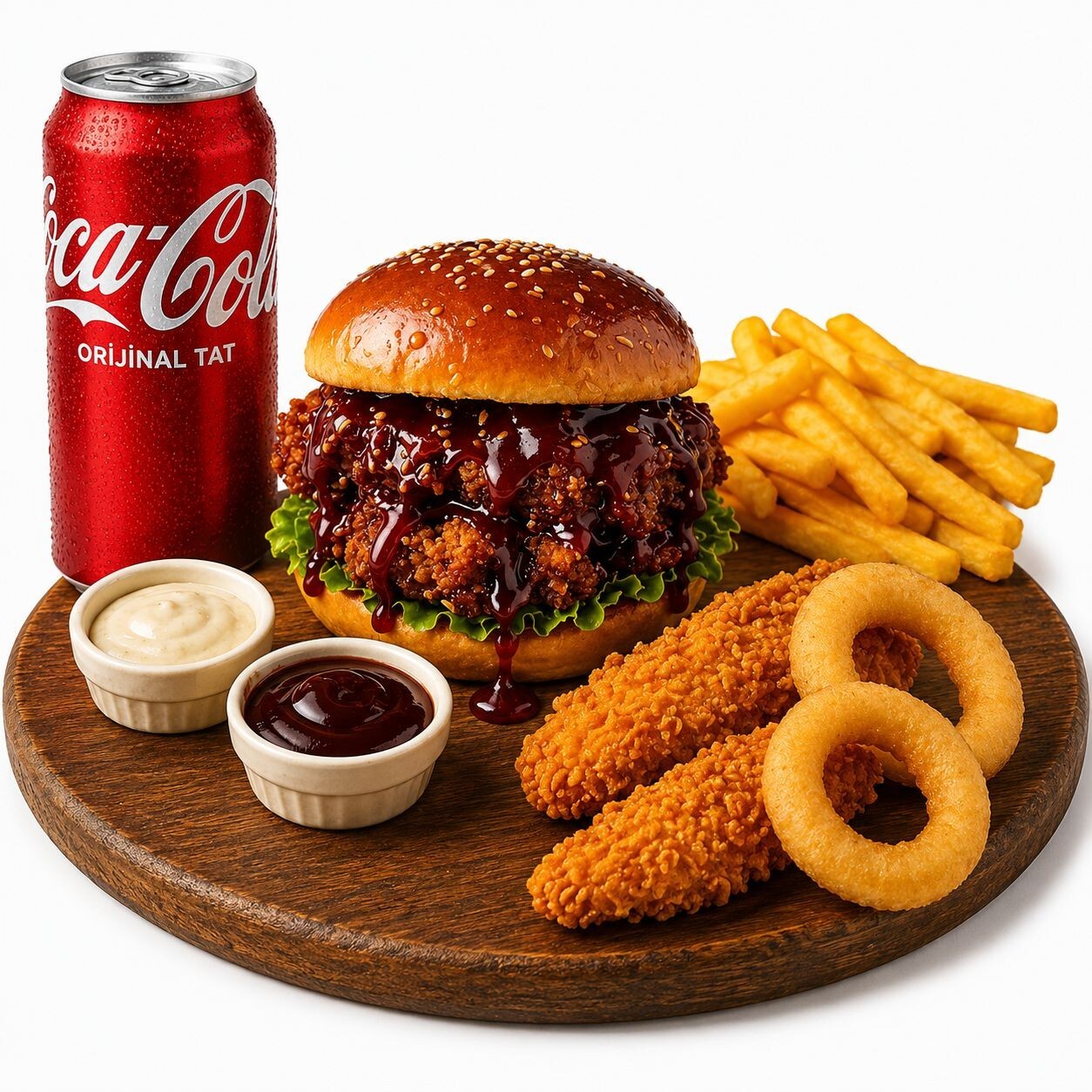 Smoky Bbq Burger Mix Menü