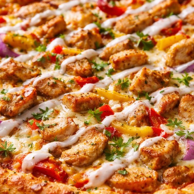 Cocuk Tavuklu Pizza (Küçük Boy)