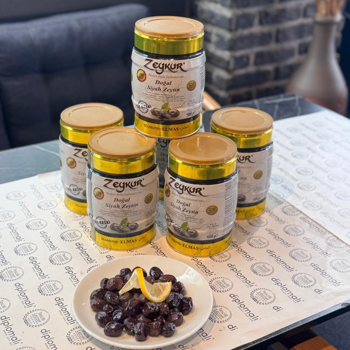 Salamura Siyah Zeytin 900 gr