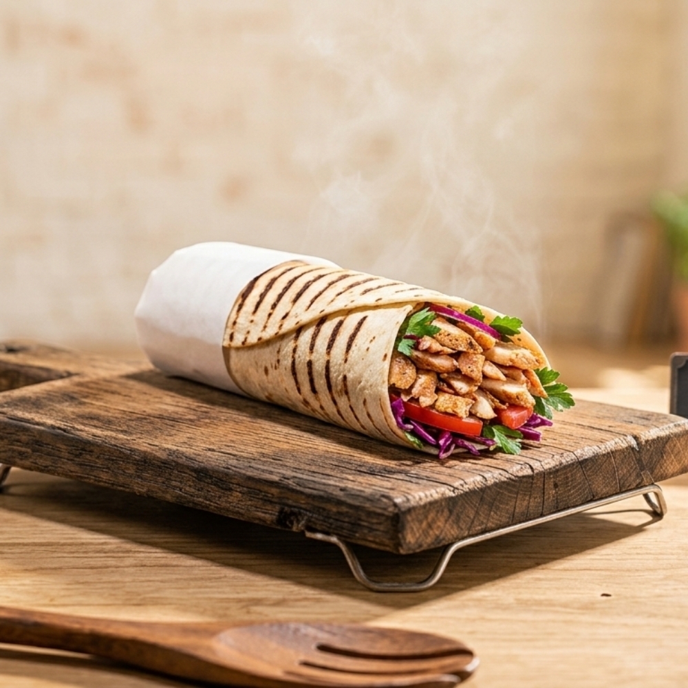 Dürüm Tavuk Döner (Kaşarlı)