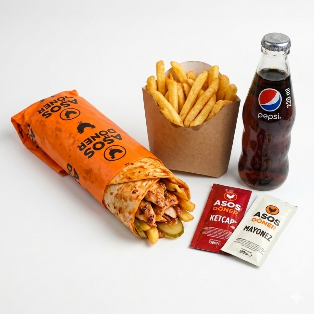 Asos Hatay Usulü Small Döner Menü