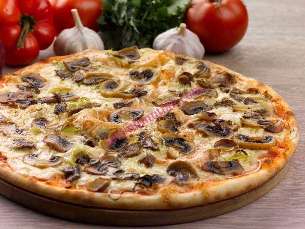 Mantar Seven Pizza orta boy
