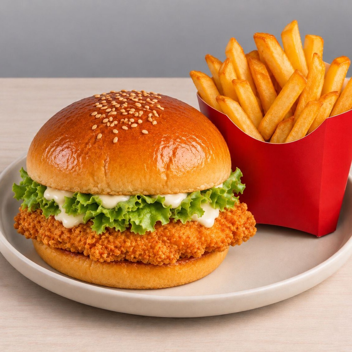 Tavuk Klasik Burger