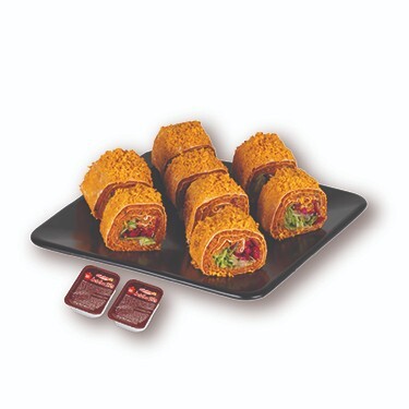 Doritos Kaplı Karışık Malzemeli Suşi Çiğ Köfte (100 gr) (8 Adet) + (2 Adet) Sos