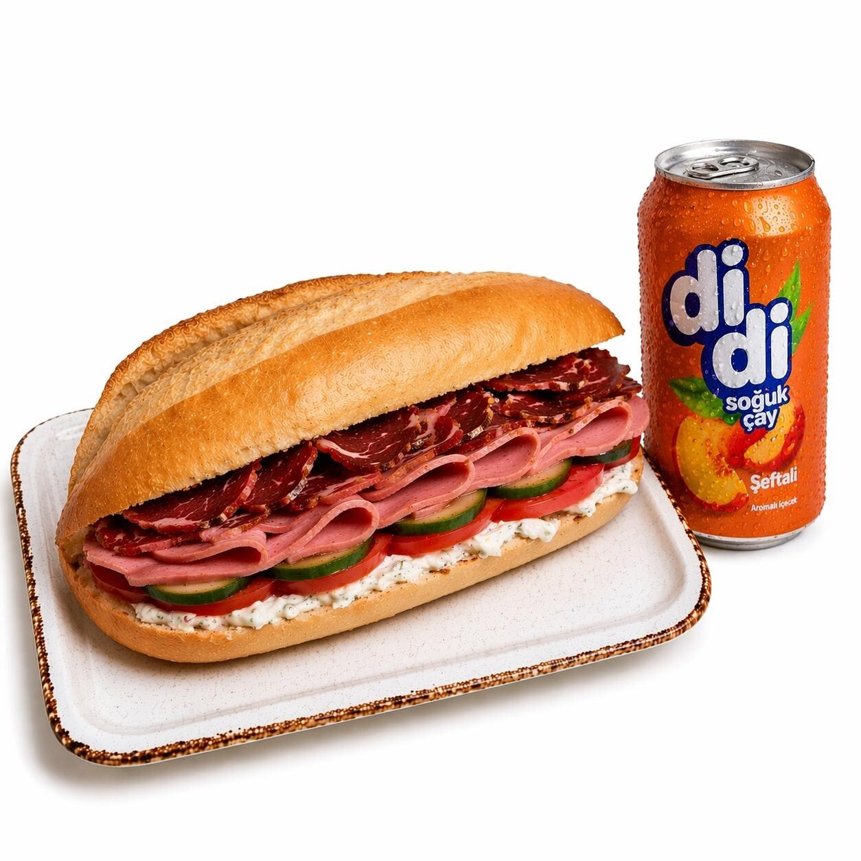 SandviçiMis Gurme Sandviç + Didi Şeftali